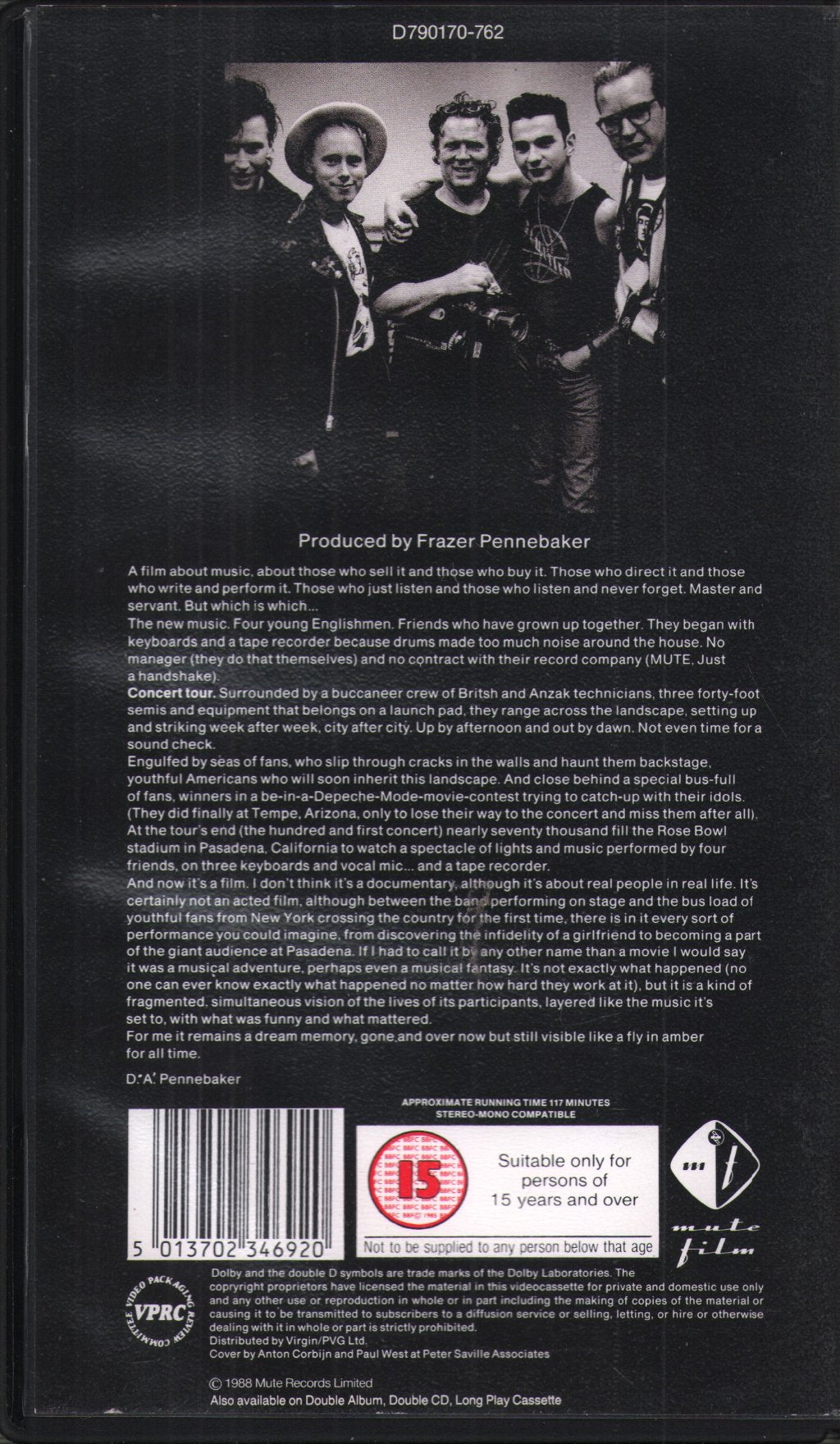 Depeche Mode - 101 - Video