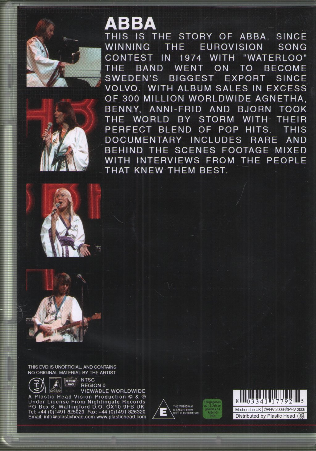 ABBA - Music Box Biographical Collection - Dvd