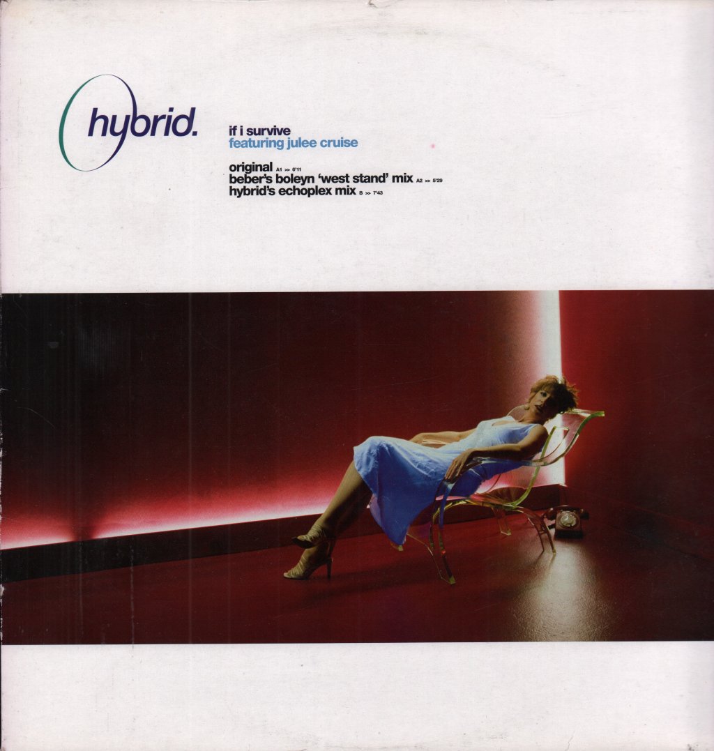 Hybrid Featuring Julee Cruise - If I Survive - 12 Inch