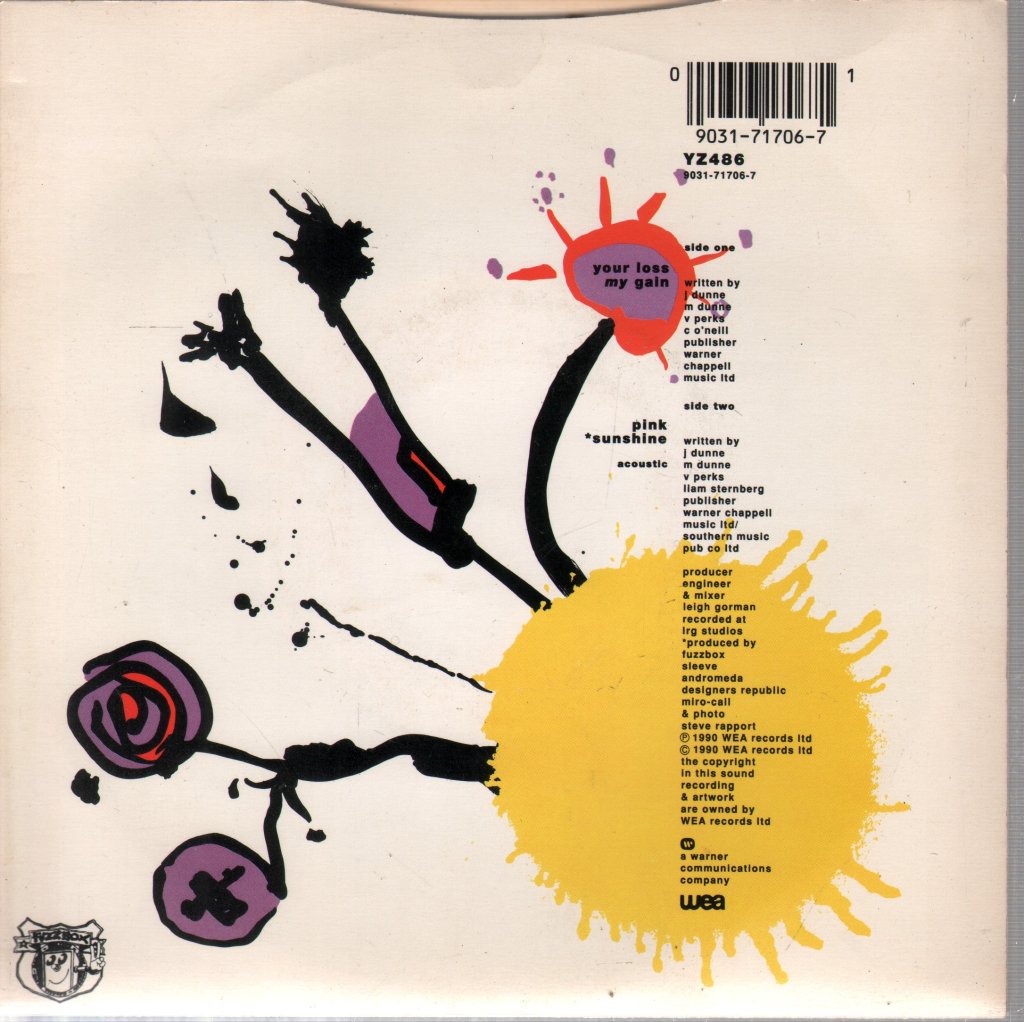 Fuzzbox - Your Loss My Gain - 7 Inch