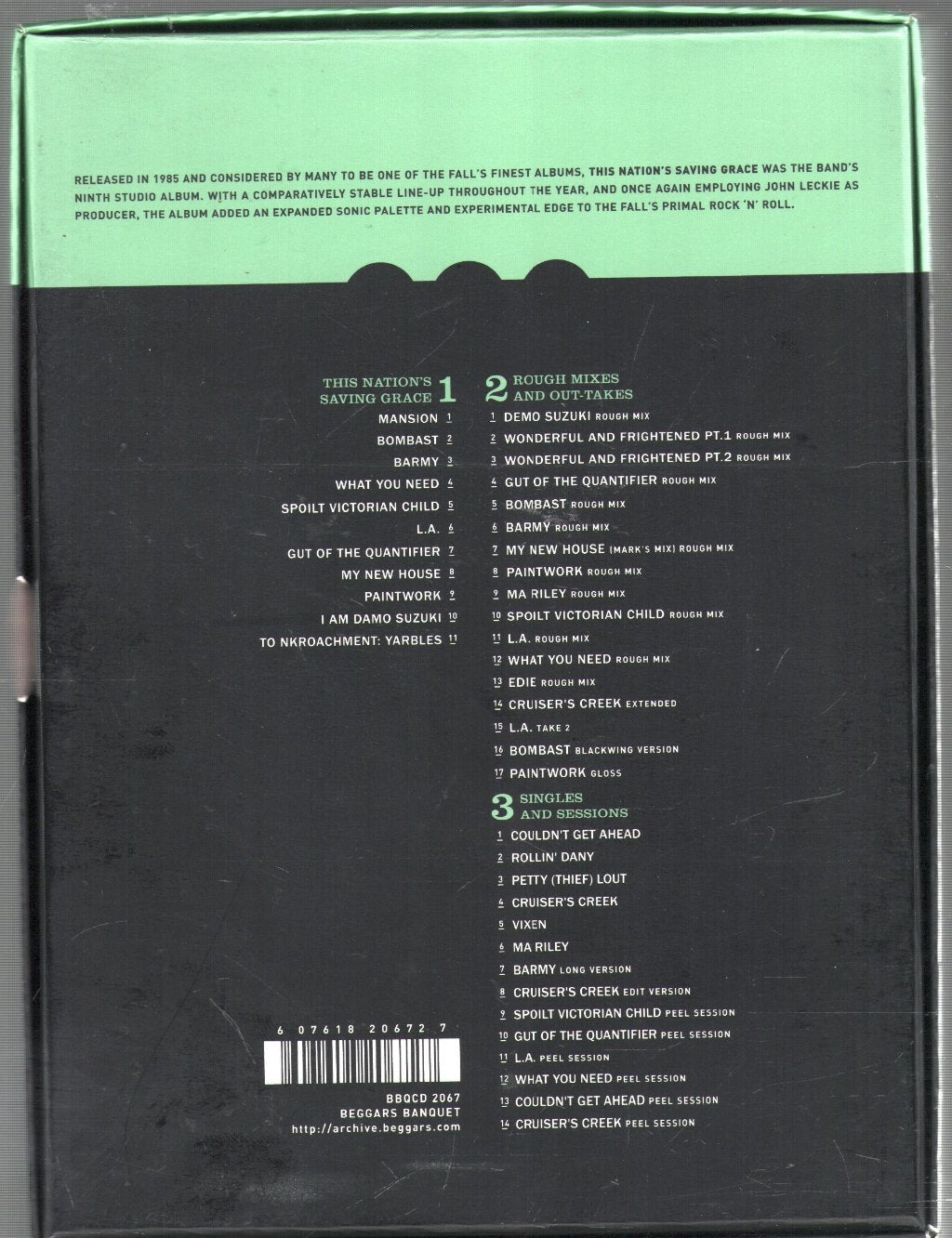 Fall - This Nation's Saving Grace - Cd Box Set