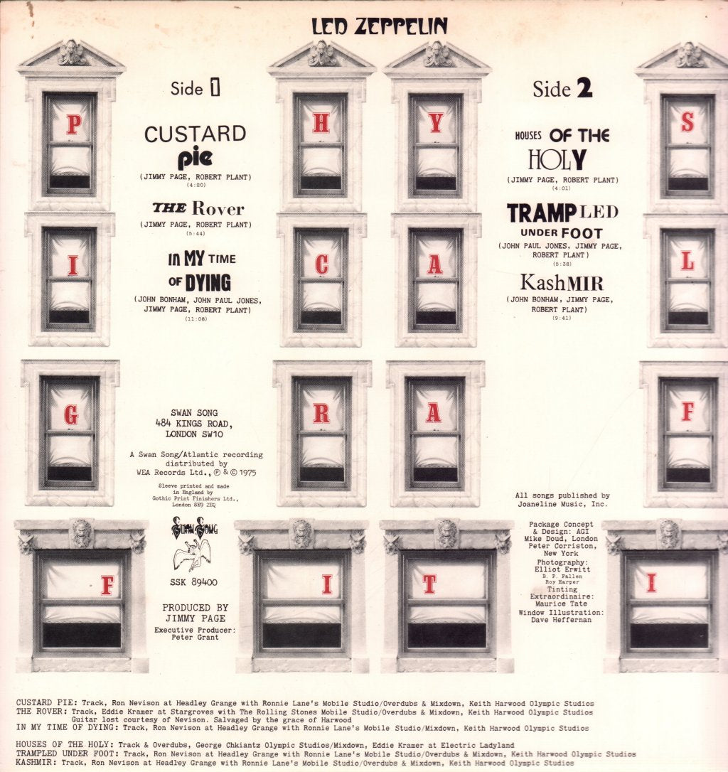 Led Zeppelin - Physical Graffiti - Double Lp