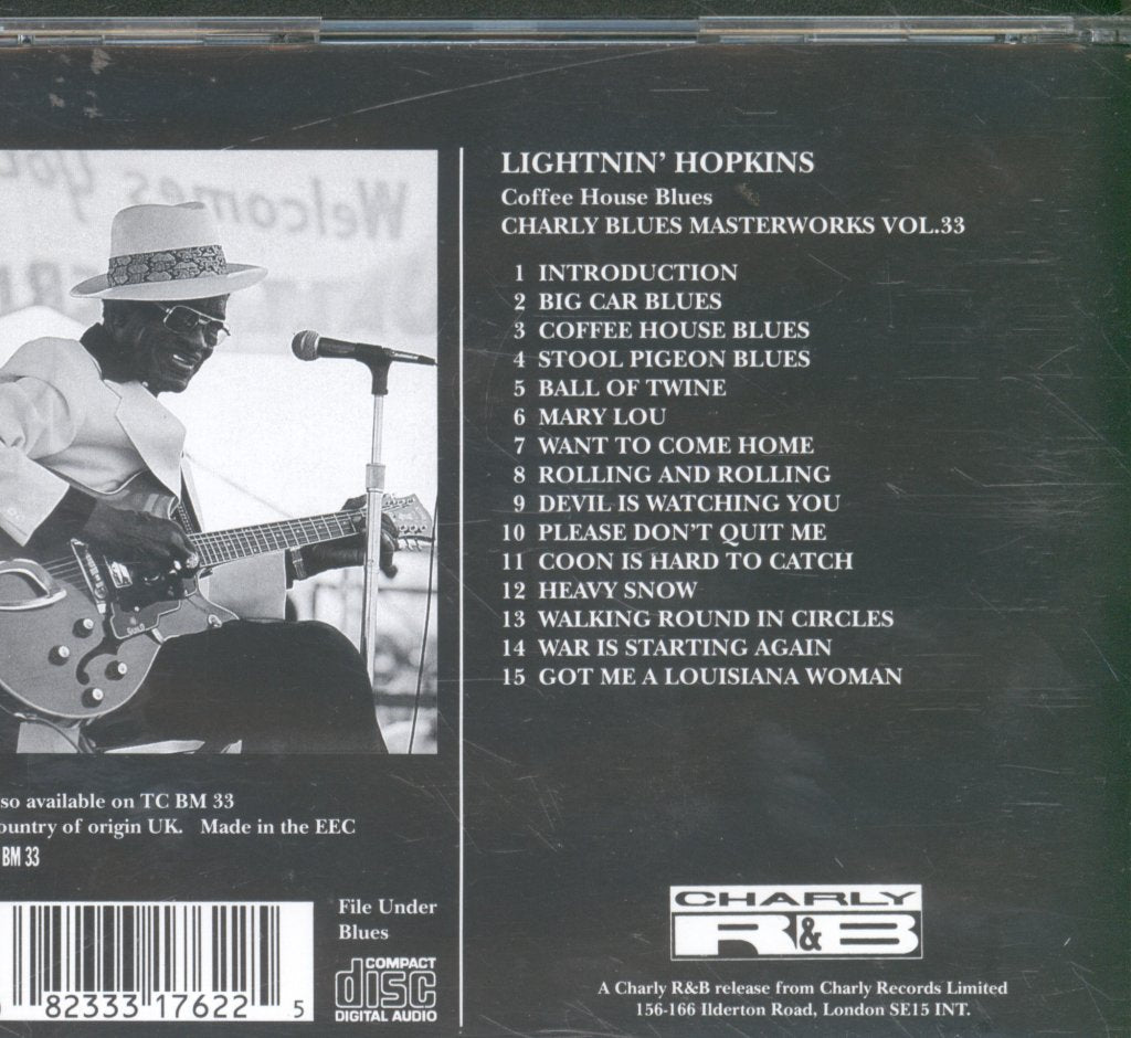 Lightnin' Hopkins - Coffee House Blues - Cd