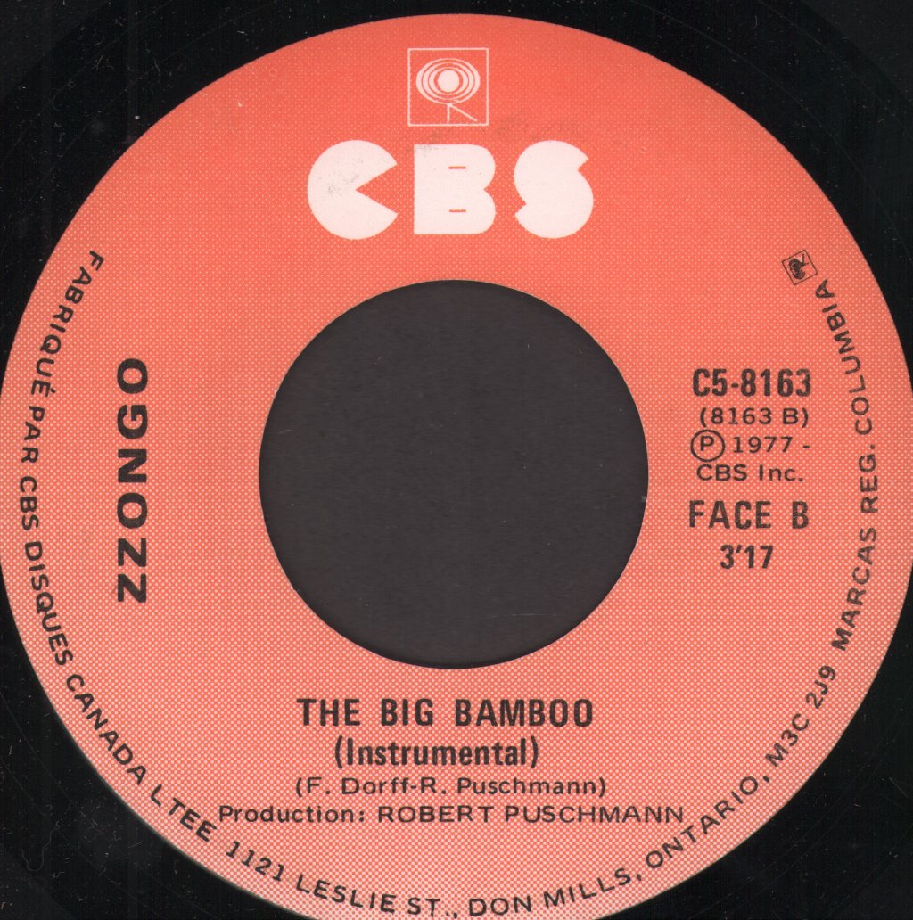 Zzongo - Big Bamboo - 7 Inch