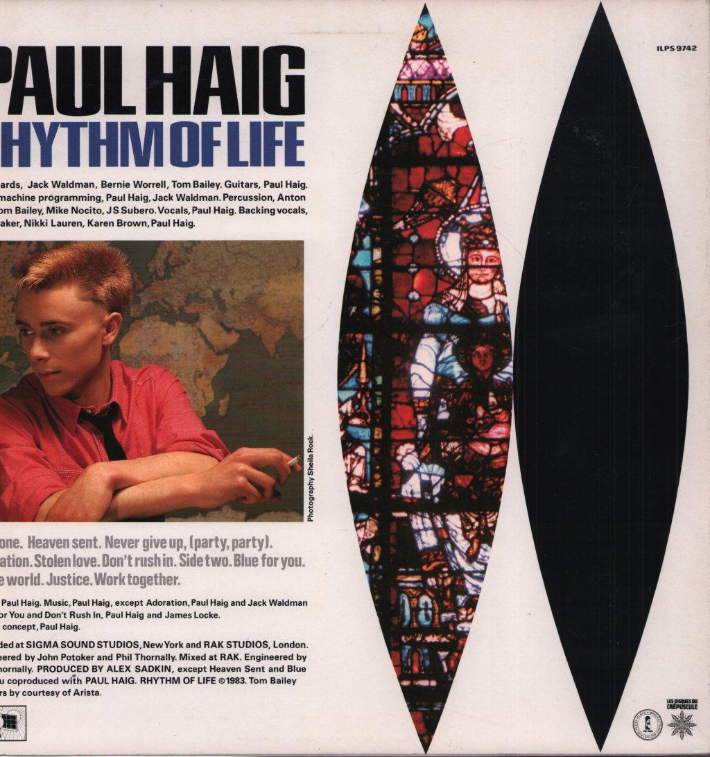 Paul Haig - Rhythm Of Life - Lp