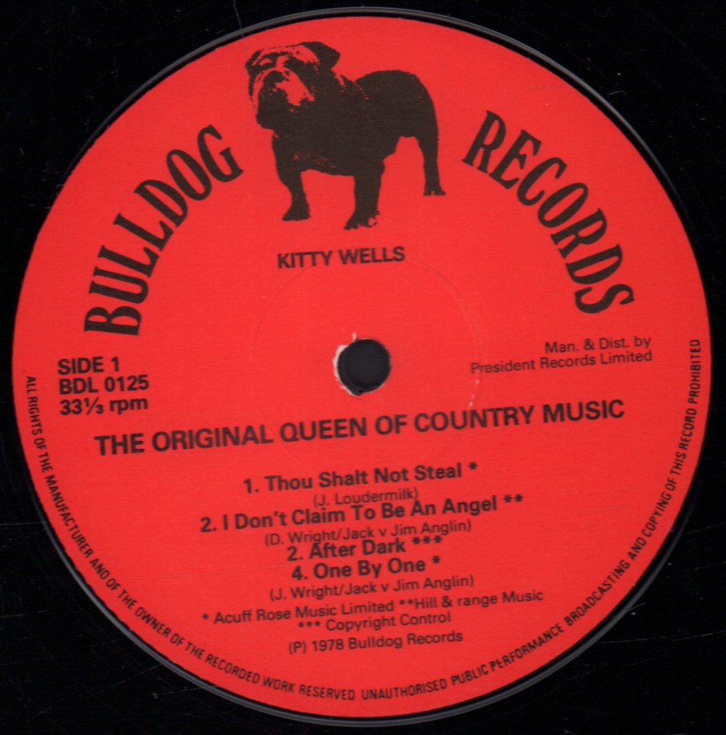 Kitty Wells - Original Queen Of Country Music - Lp