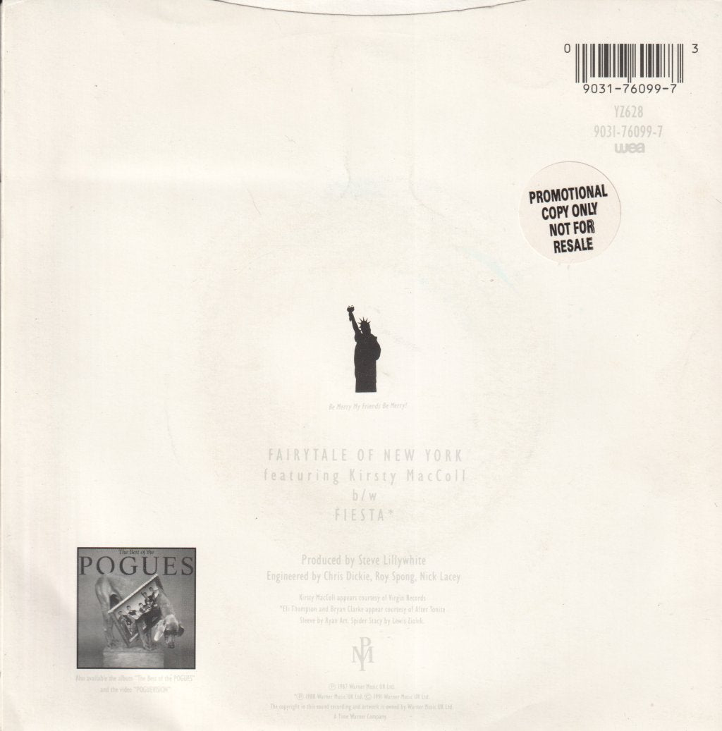 Pogues - Fairytale Of New York - 7 Inch