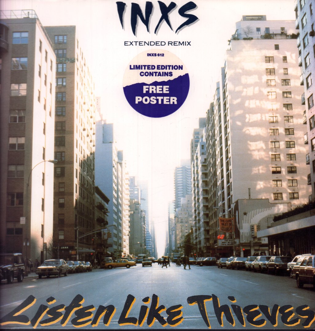 INXS - Listen Like Thieves - 12 Inch