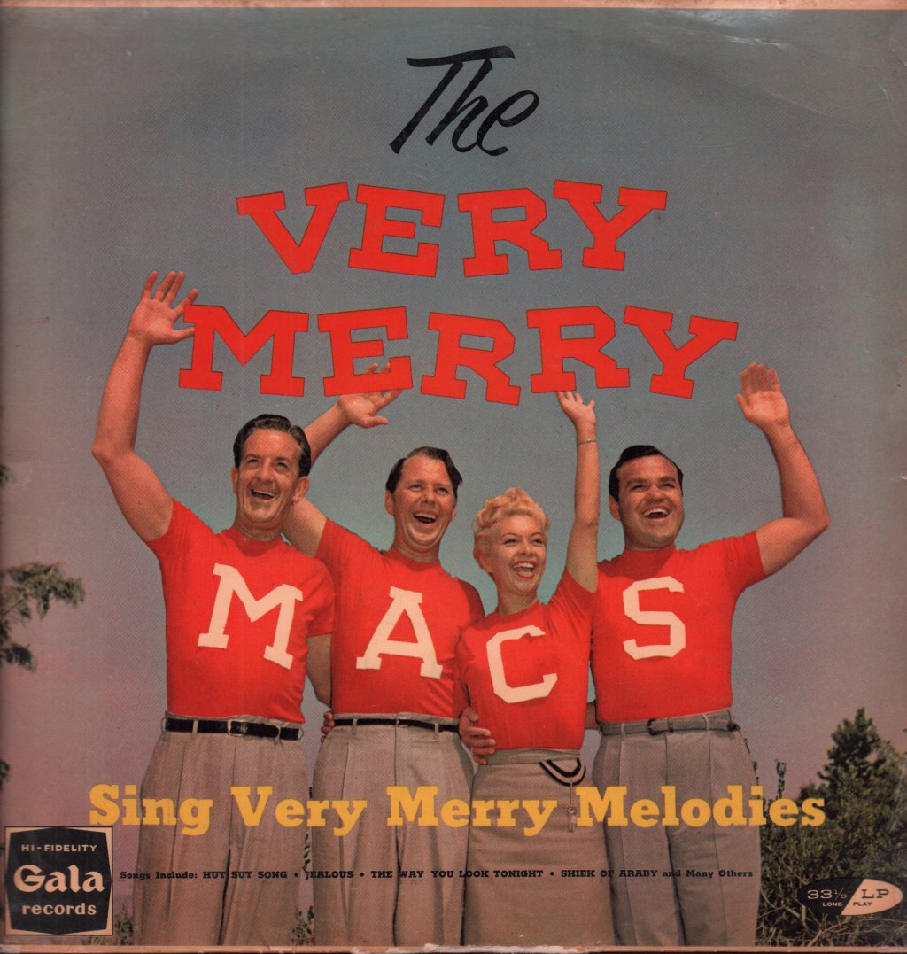 Very Merry Macs - Sing Very Merry Melodies - Lp