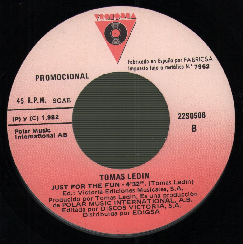 Tomas Ledin And Agnetha Faltskog - Never Again - 7 Inch