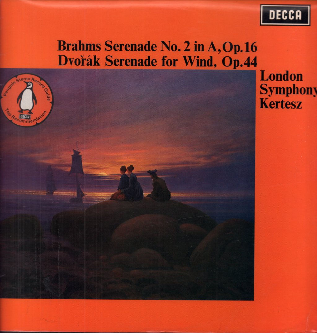 Istvan Kertesz / London Symphony Orchestra - Brahms Serenade No.2 In A,Op.16 - Lp