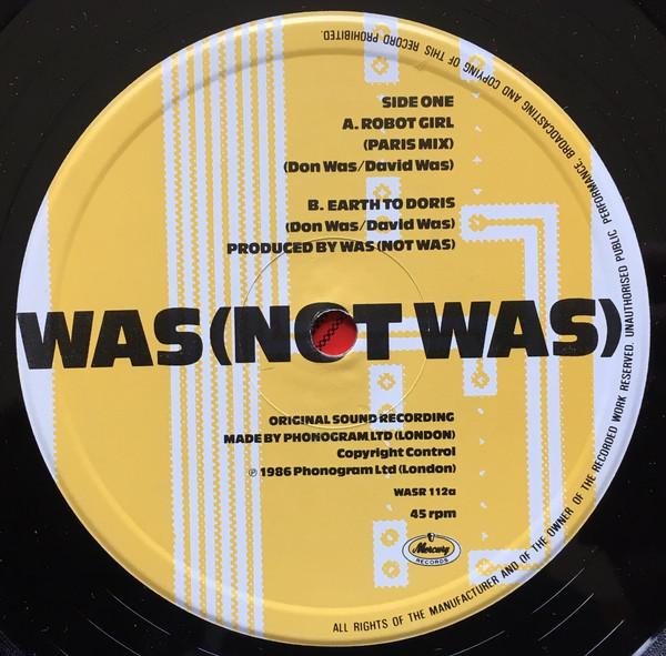 Was (Not Was) - Robot Girl (Remix) - 12 Inch