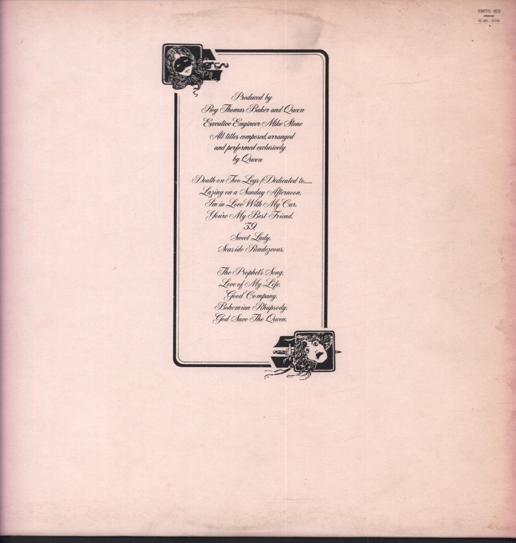 Queen - A Night At The Opera - Lp