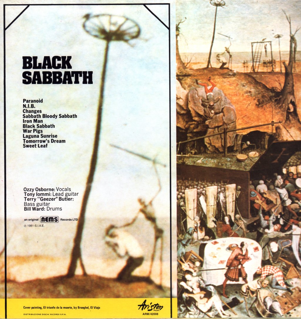 Black Sabbath - Greatest Hits - Lp