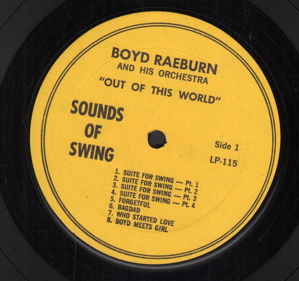 Boyd Raeburn And His Orchestra - Out Of This World - Lp