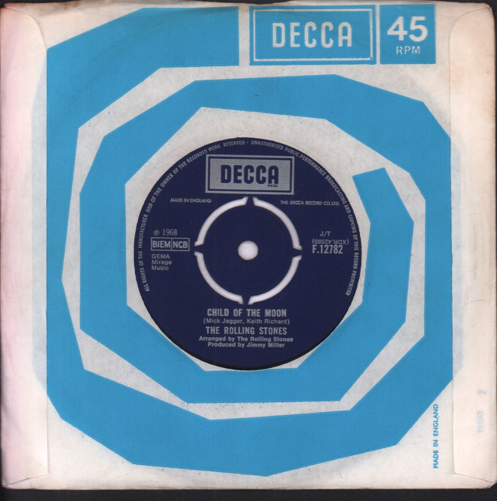 Rolling Stones - Jumpin' Jack Flash - 7 Inch