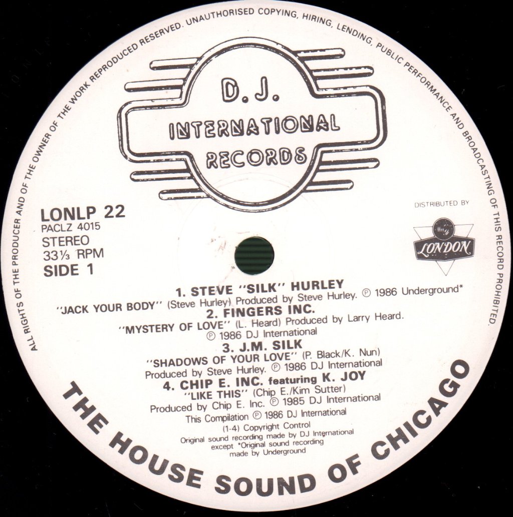 Various Artists - House Sound Of Chicago - Lp