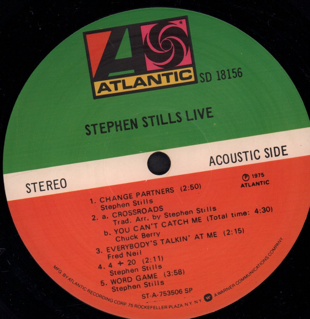 Stephen Stills - Live - Lp