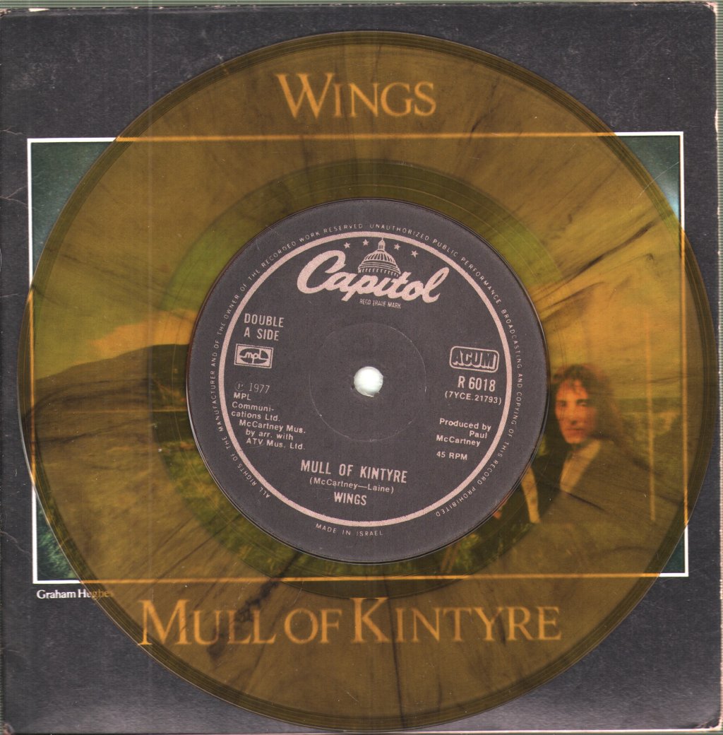 Wings - Mull Of Kintyre / Girls School - 7 Inch