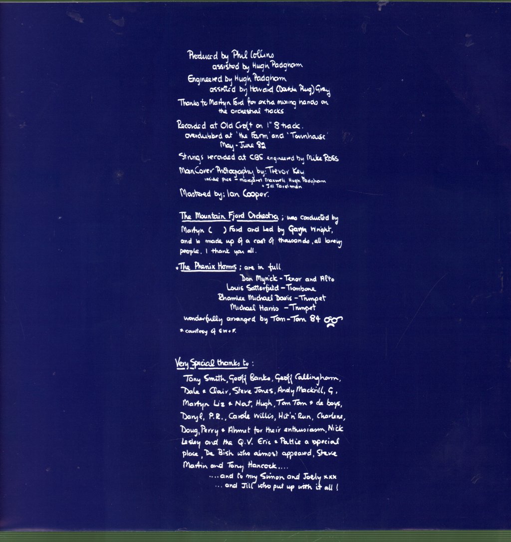 Phil Collins - Hello, I Must Be Going - Lp