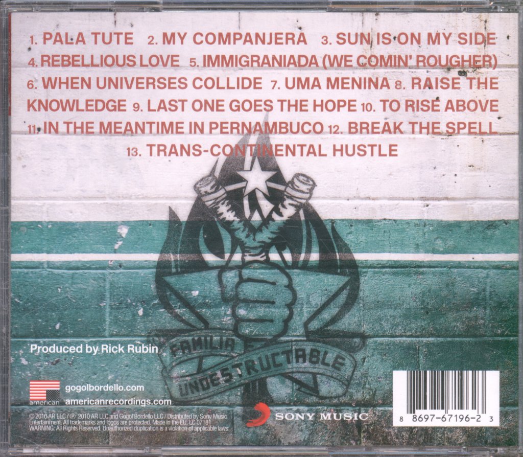 Gogol Bordello - Trans-Continental Hustle - Cd