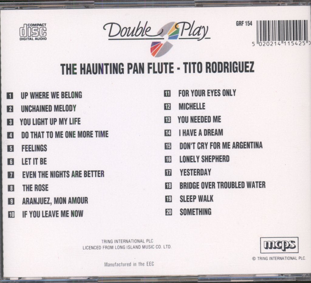 Tito Rodriguez - Haunting Pan Flute - Cd