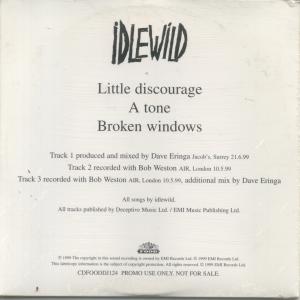 Idlewild - Little Discourage - Cd