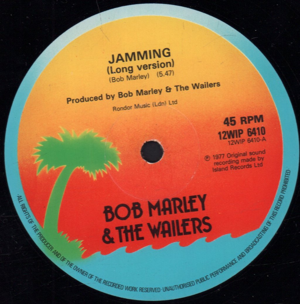 Bob Marley And The Wailers - Jamming - 12 Inch