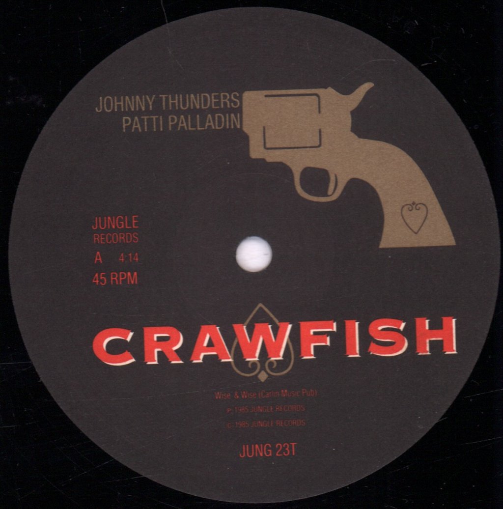 Johnny Thunders And Patti Palladin - Crawfish - 12 Inch