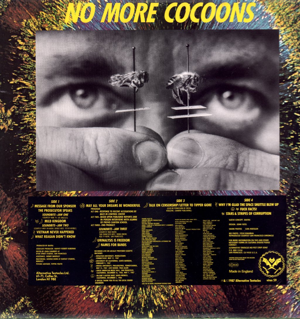 Jello Biafra - No More Cocoons - Double Lp