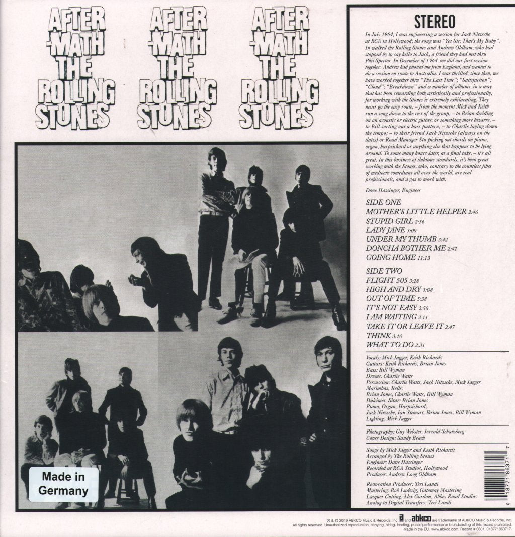 Rolling Stones - Aftermath (UK Edition) - Lp
