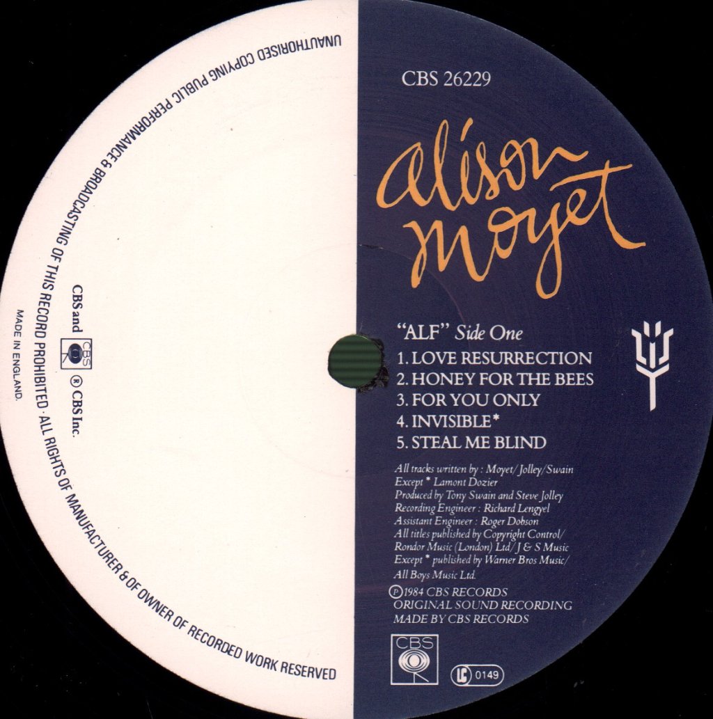Alison Moyet - Alf - Lp