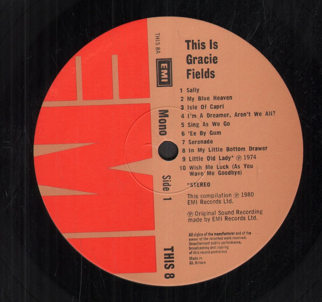 Gracie Fields - This Is - Lp