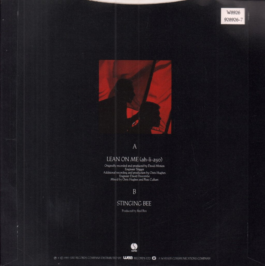 Red Box - Lean On Me - 7 Inch