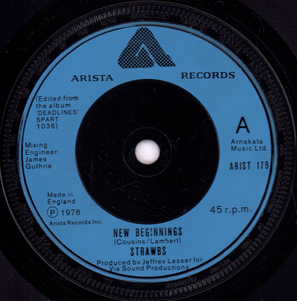 Strawbs - New Beginnings - 7 Inch
