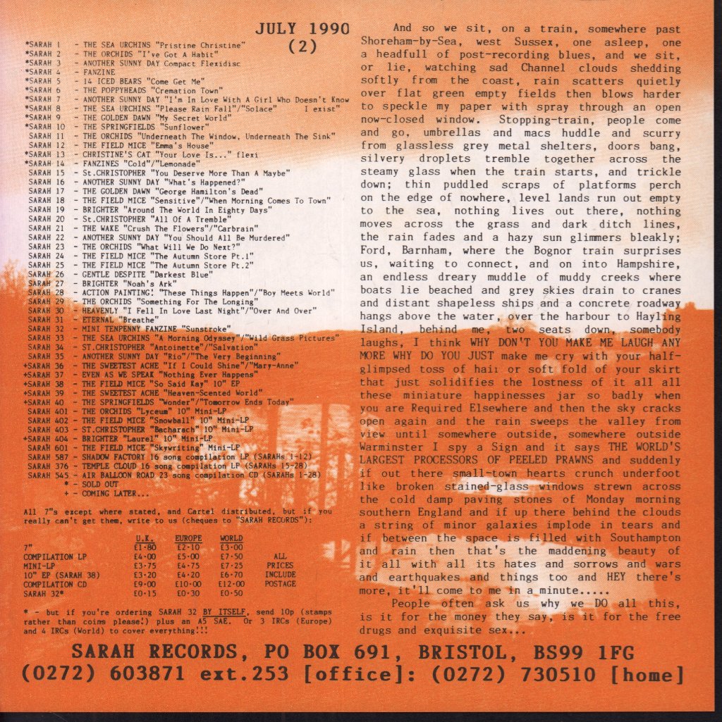 Another Sunny Day - Rio - 7 Inch