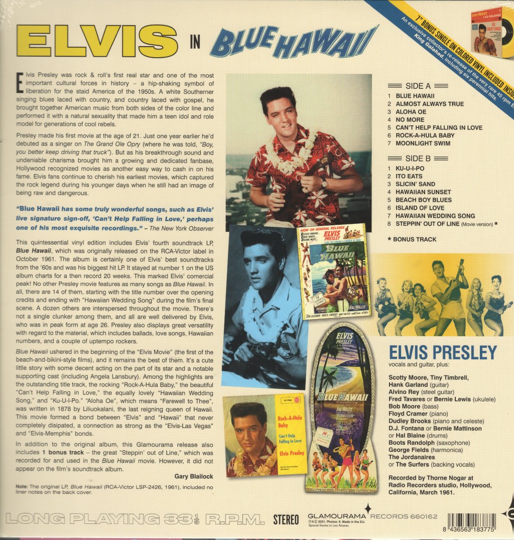 Elvis Presley - Blue Hawaii - Lp