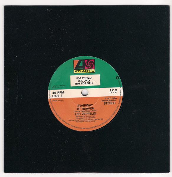 Led Zeppelin - Stairway To Heaven - 7 Inch