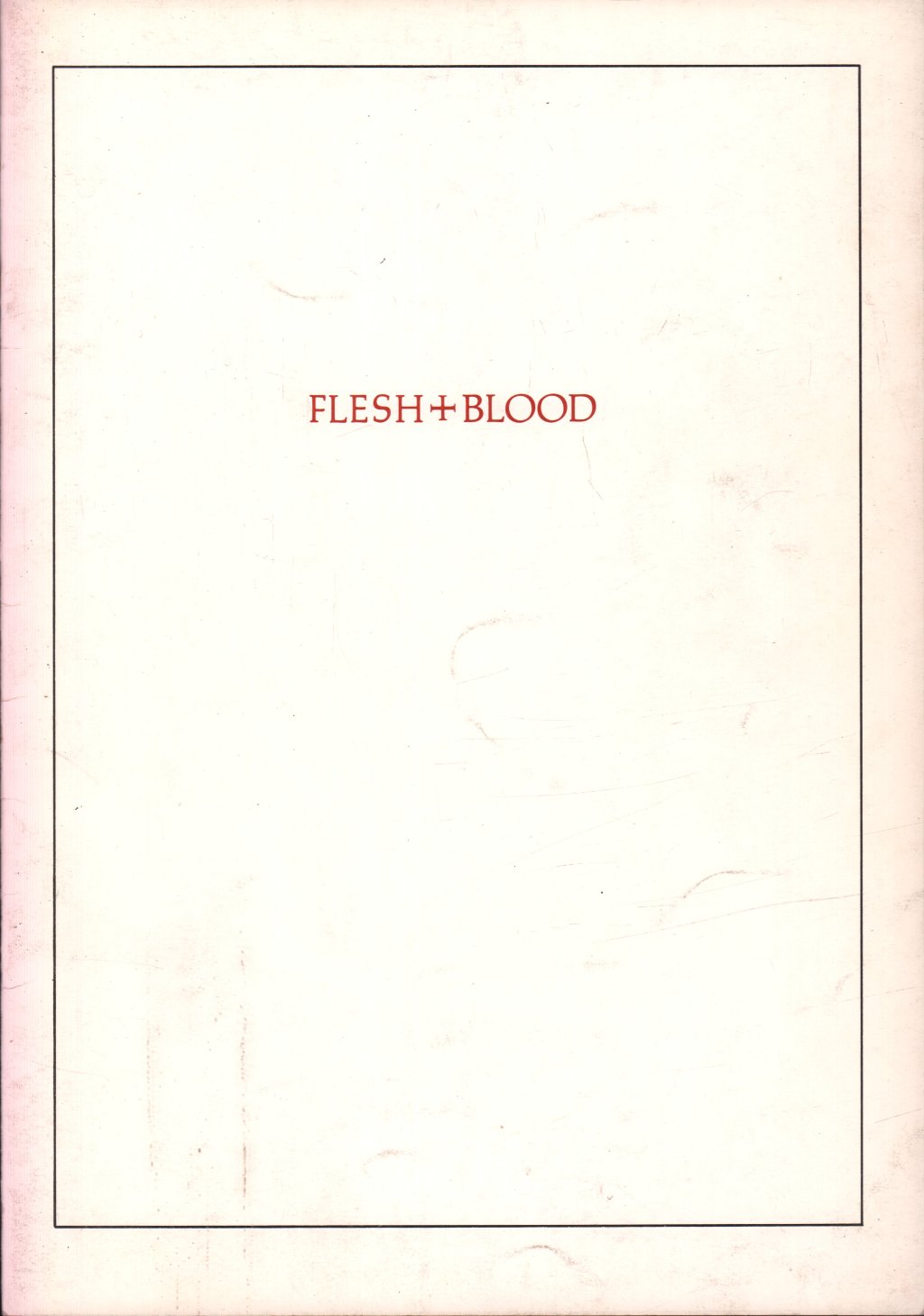 Roxy Music / Paul Carrack - Flesh And Blood - Tour Programme