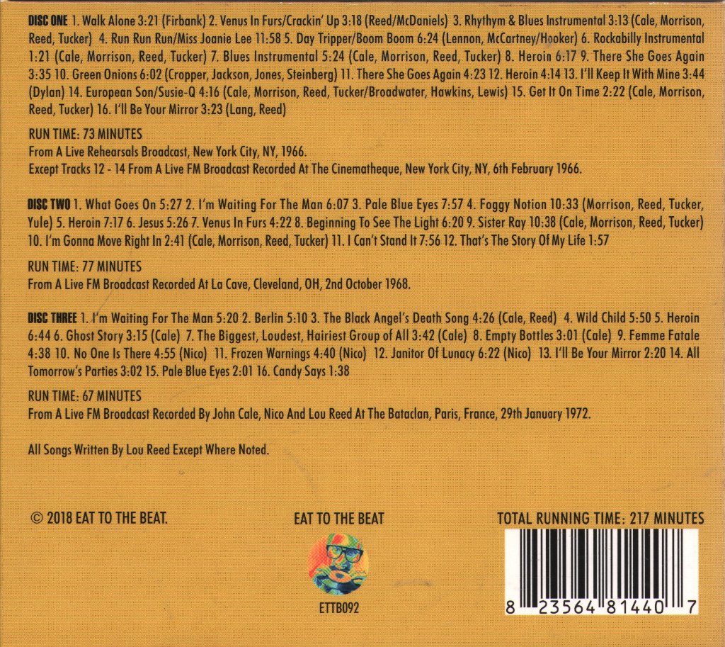 Velvet Underground - Transmission Impossible - Cd Set
