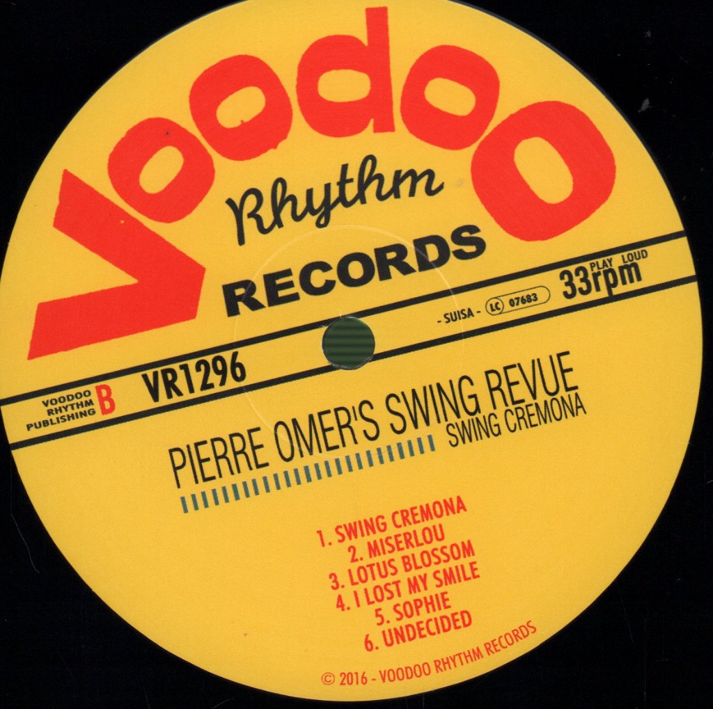 Pierre Omer's Swing Revue - Swing Cremona - Lp