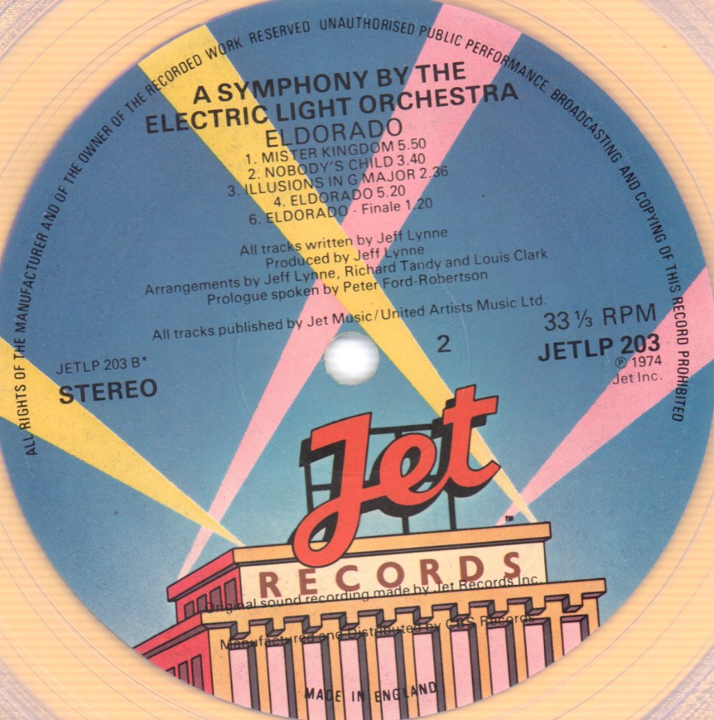 Electric Light Orchestra - Eldorado - Lp
