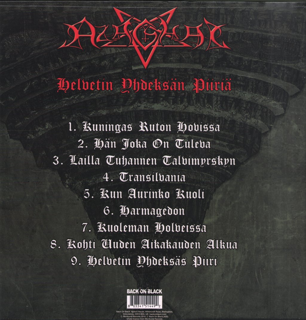 Azaghal - Helvetin Yhdeksän Piiriä - Lp