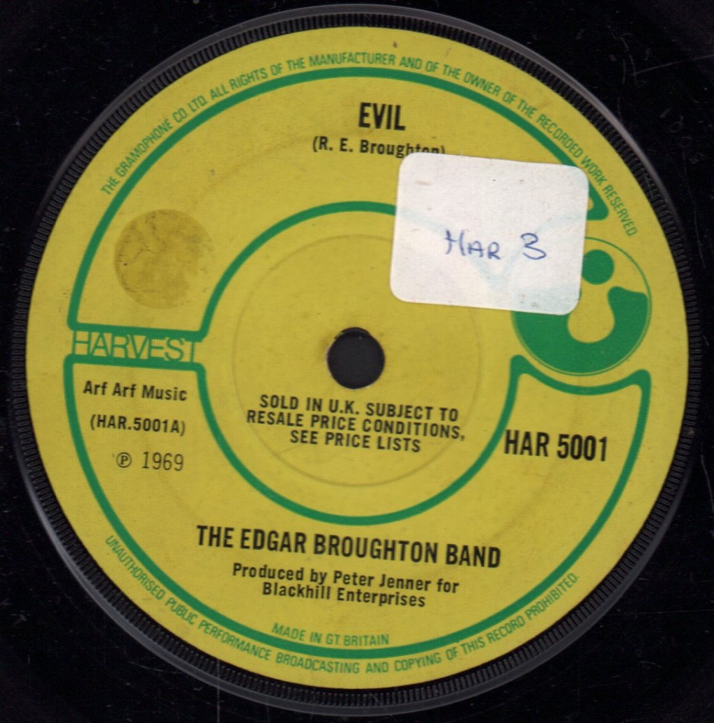 Edgar Broughton Band - Evil - 7 Inch