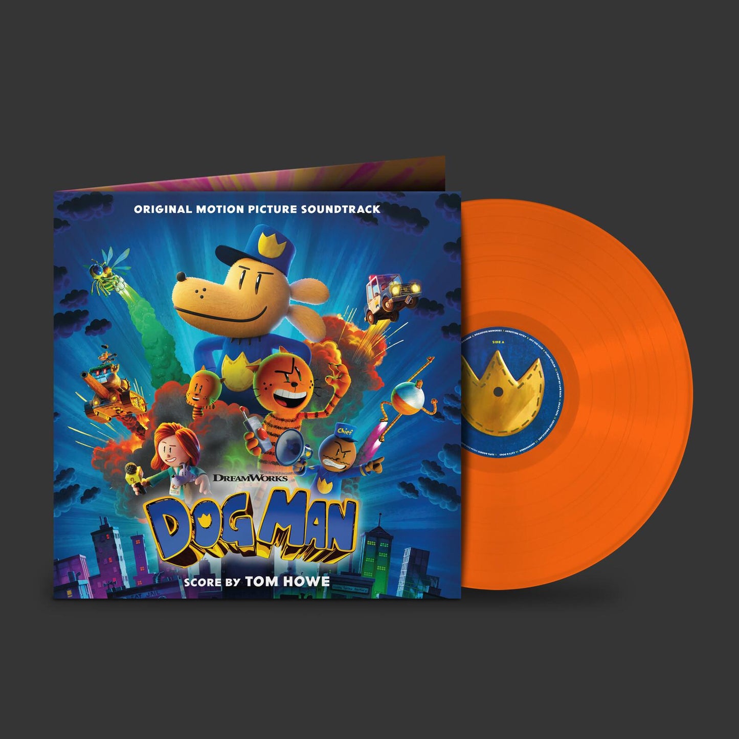Original Sound Track - Dog Man (Tom Howe) (Lp Pumpkin Coloured Vinyl) - Lp