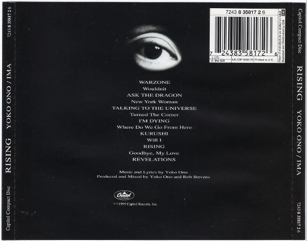 Yoko Ono / Ima - Rising - Cd