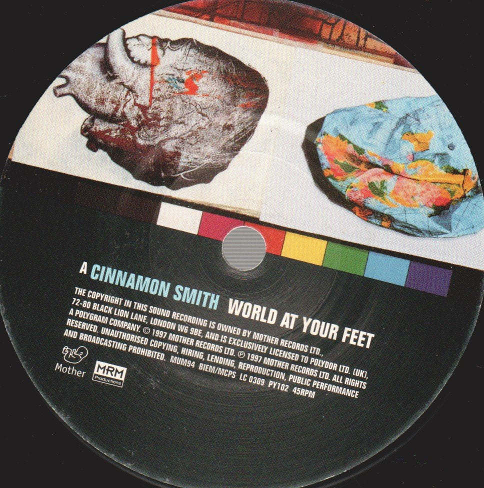 Cinnamon Smith - World At Your Feet - 7 Inch