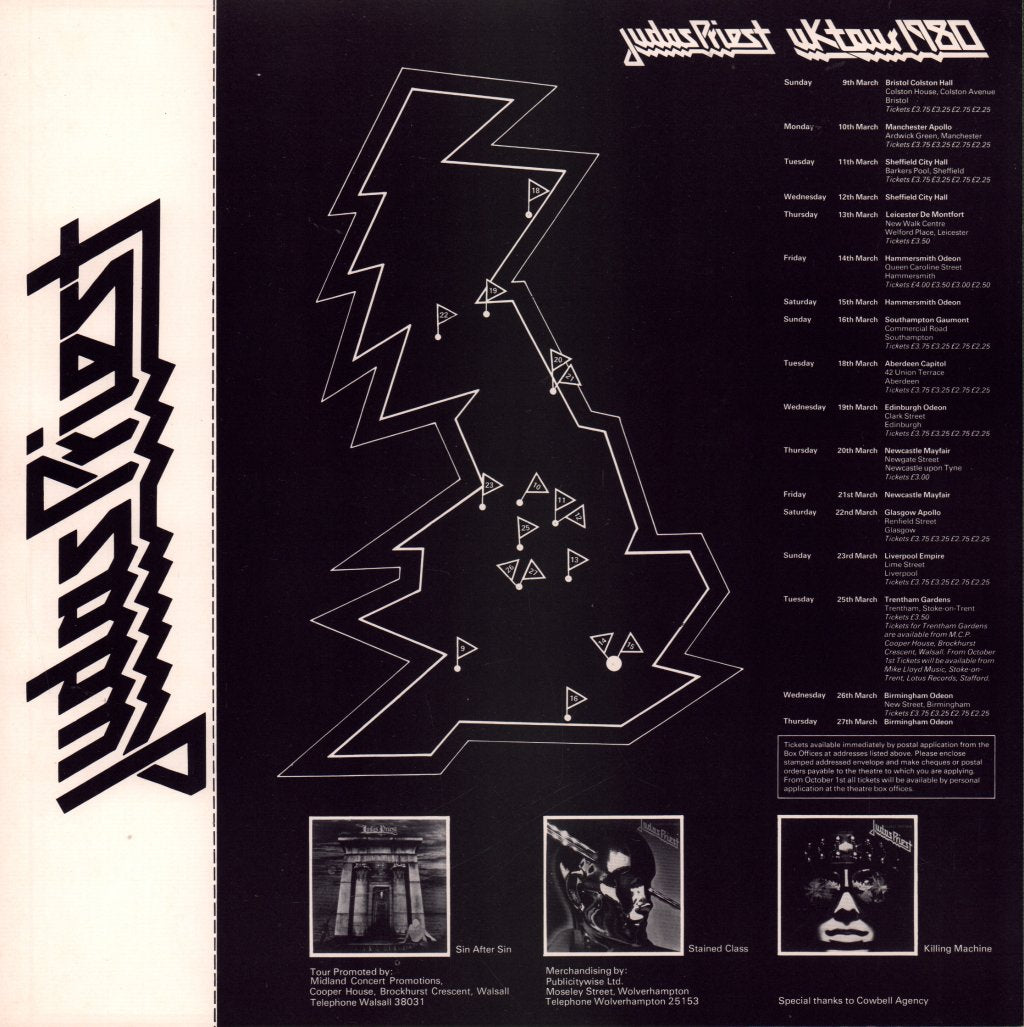 Judas Priest - Unleashed In The East - Lp