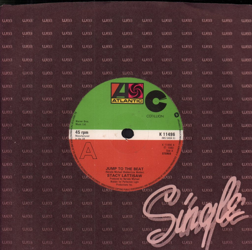 Stacy Lattisaw - Jump To The Beat - 7 Inch