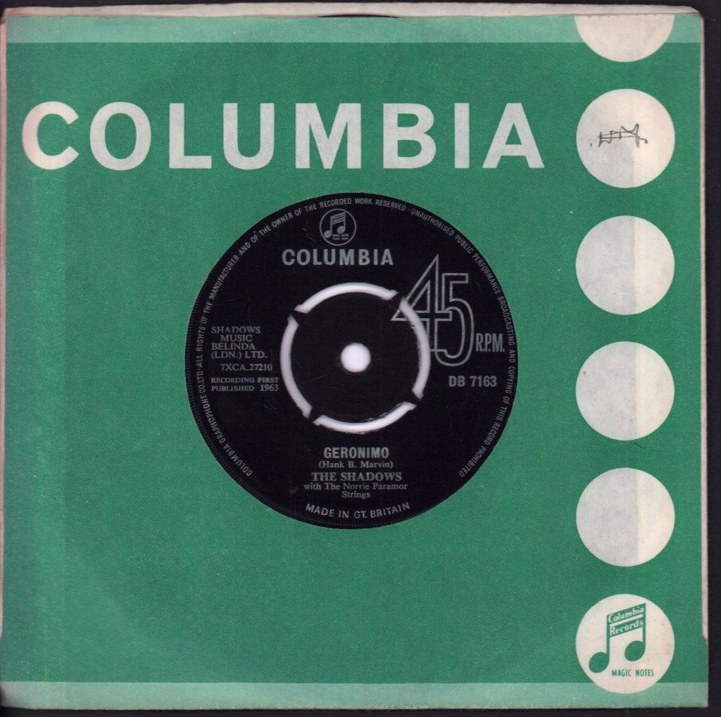 Shadows - Geronimo - 7 Inch